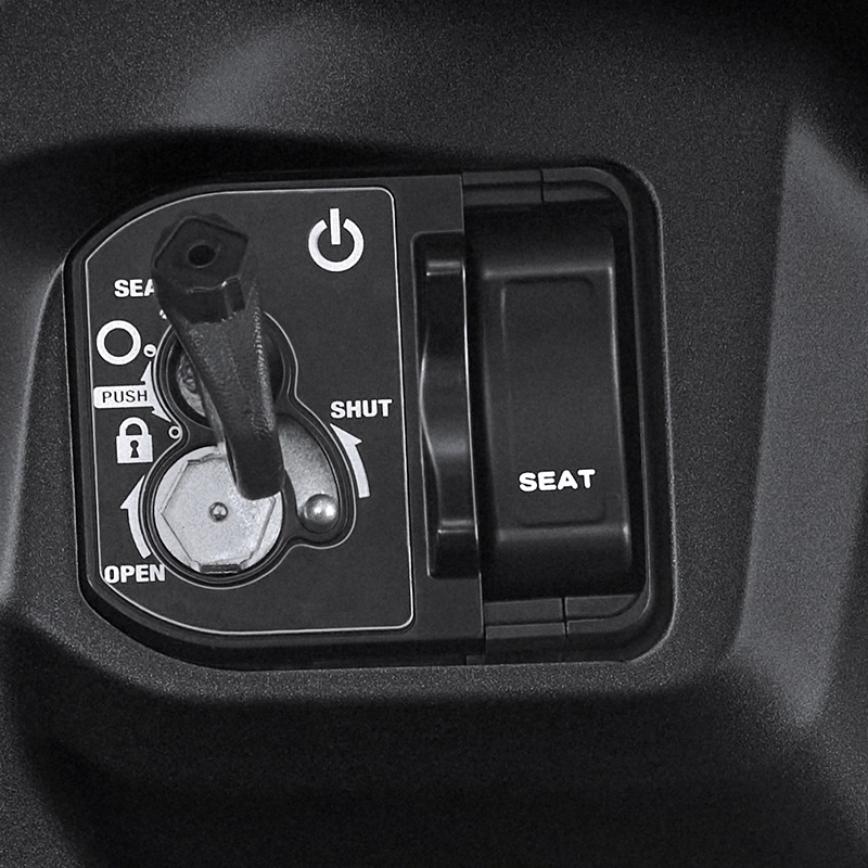 Lebih aman (mengurangi resiko pencurian) dan kemudahan membuka U-Box hanya dengan menekan tombol.