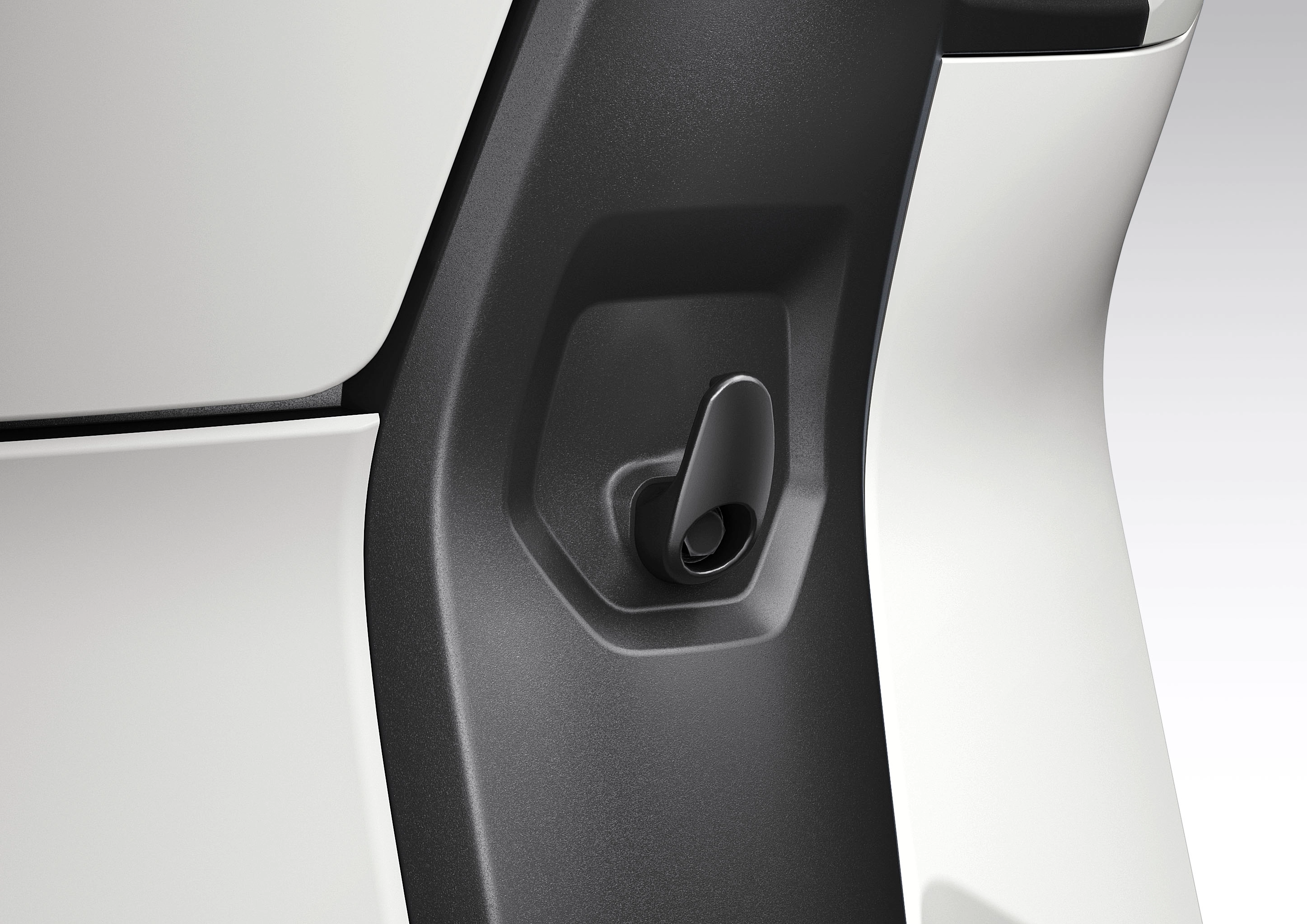 Desain pengait yang minimalis namun kuat untuk membawa perlengkapan harian Anda.