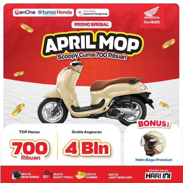 PROMO APRIL - SCOOPY