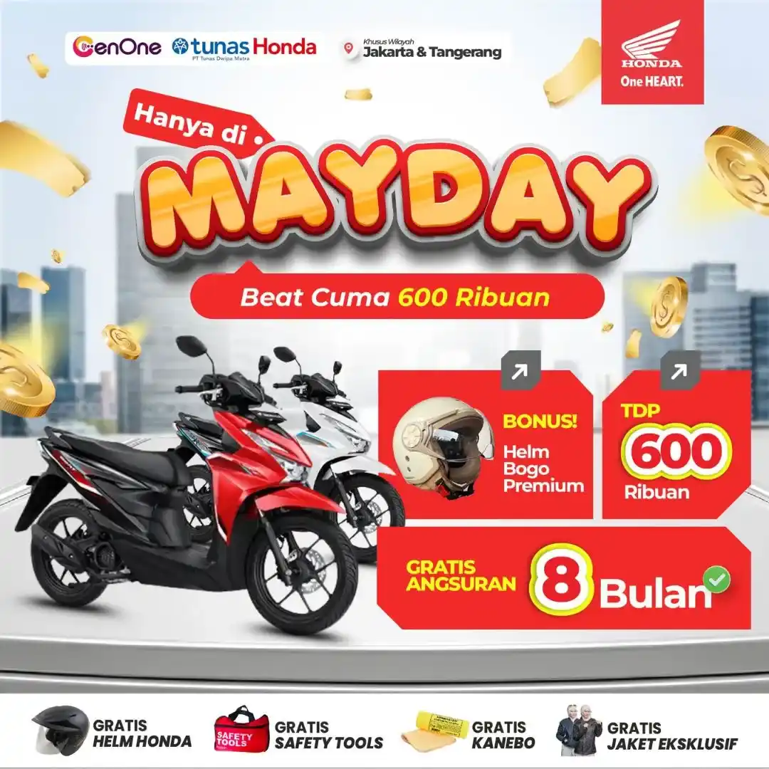 PROMO HONDA BEAT - MEI