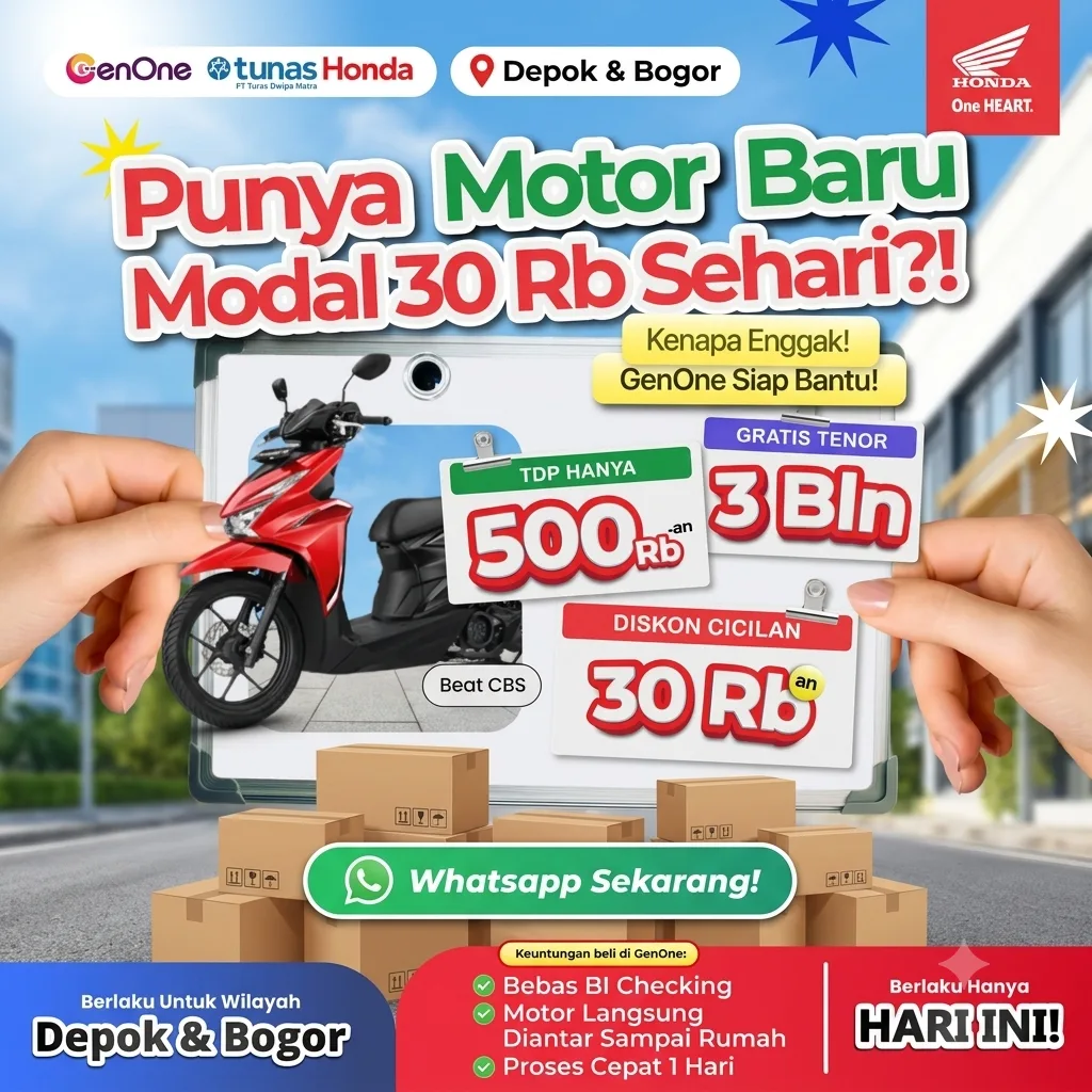 PROMO HONDA BEAT LAMPUNG - Juni
